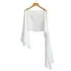 Comercio Exterior AliExpress eBay Transfronterizo Chal de Gasa para Mujer Vestido de Noche Cubierta para Boda Protección Solar Oculta el Cuerpo Venta al por Mayor