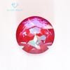 High-end pontiagudo fundo Gem Flower cristal de vidro mocha série fluorescente DIY unhas roupas acessórios material