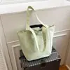 Bolso de Hombro Casual de Gran Capacidad Estilo Coreano para Mujer Nuevo Primavera 2026 Tela de Nylon Bolso Tote Bolso de Hombro Simple