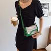 Bolsa Estilosa Retrô Estilo Nacional Nova Bolsa Quadrada Pequena Estampada Feminina Bolsa de Ombro da Moda para Mãe Bolsa Transversal Versátil
