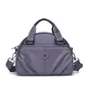 Bolso de Mano Casual Impermeable de Tela de Nylon Transfronterizo para Mujer, Nuevo, Sencillo, para Viajes Diarios, Ligero, Gran Capacidad, de un Solo Hombro, Cruzado