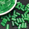 Jadeto Malaio 6x11 Contas Cilíndricas Contas Soltas Contas Tubo Reto Acessórios DIY Joias de Jade Pulseira Brincos Venda por Atacado Contas Cilíndricas de Jade
