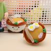 Jelycat Estilo Ajo Verdura Peluche Pan Colgante Llavero Muñeca Linda