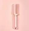 Set de peine rosa de cuatro piezas, peine de masaje con airbag, peine antiestático para alisar y rizar, kit portátil para peinar el cabello en casa