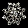 Broche Popular Estilo Europeu e Americano Liga de Zinco Broche de Floco de Neve com Diamantes corsage joias atacado