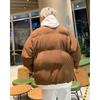 Abrigo de pana acolchado de algodón para hombre invierno engrosado con forro polar de lana de cordero abrigo para hombre nuevo abrigo acolchado de algodón otoño e invierno marca de moda chaqueta gruesa acolchada de algodón