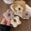 Lindo gato de peluche estrella azul bb clip de dibujos animados dulce niña fresca titular horquilla horquilla accesorios para el cabello accesorios para el cabello