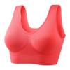 Ropa interior sin costuras talla grande yoga a prueba de golpes sujetador deportivo inalámbrico sin costuras de una pieza sujetador femenino comercio exterior mayoreo