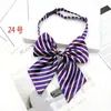 Cuello Femenino Profesional Azafata de Banco Hotel Mono de Doble Capa con Lazo Ropa de Trabajo Camisa Accesorios Corbata de Lazo