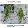 Fabricante de Flores Artificiales para Bodas Verdes Hortensia Verde Rosa Rocío de Golondrina Loto Bola de Cebolla Decoración Suave para Bodas Flor Artificial al por Mayor