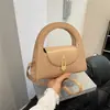 Bolso de mano coreano de nicho transfronterizo para mujer, nuevo de otoño 2026, de moda para el trabajo, retro, alta apariencia, bandolera cruzada, bolso de un solo hombro