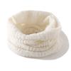 Bufanda de cachemira calada para mujer, invierno, engrosada, versátil, bufanda pequeña de cachemira, cuello de jersey, prenda exterior, cuello falso cálido
