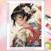 Ventas Directas de Fábrica 5D Pegatinas Serie Paisaje Personaje Estilo Japonés Set Pintura Diamante Diamante Cuadrado Redondo Completo Bordado Diamante Hecho a Mano