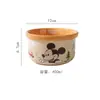 Disney Shunxing Louça de Cerâmica Bonita Tigela de Arroz Tigela de Cerâmica Desenho Animado Tigela Especial para Micro-ondas Tigela Pequena