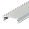 Moldeado Personalización Extrusión Plástico Forma de U Blanca Perfil de Forma Especial Canaleta Dura para Cable LED Cubierta Acrílica Abspc Pvc