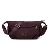 Bolso de Hombro Versátil de Verano con Múltiples Compartimentos para Mujer, Bolso Cruzado Casual de Gran Capacidad en Forma de Media Luna para Madres de Mediana Edad
