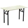 Mesa plegable, mesa de entrenamiento portátil multifuncional para exteriores, mesa rectangular larga, escritorio simple rectangular para estudio, conferencias y oficina