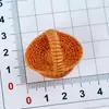Cesta Oval Creativa Multicolor Tridimensional Hecha a Mano DIY Accesorios de Resina de Pegamento de Crema Hebilla para Zapato con Agujero Material para Joyería al por Mayor