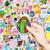 100 Pegatinas de Graffiti Lindas Estilo Ins de Tamaño Pequeño 4 cm Pegatinas Decorativas Transfronterizas de Amazon Venta Caliente
