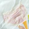 Ropa Interior de Encaje para Niñas Cintura Media Corte Alto Chica Deseo Puro 10A Antibacteriano ~ Entrepierna de Algodón Puro Calzoncillos de Estudiante Sección Delgada