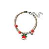 Europa e Estados Unidos popular novo pulseira de Natal feminina Papai Noel boneco de neve doce para enviar amigos presente joia de mão atacado