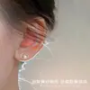 Pendientes de Perla Xiangyun para Mujer Estilo Antiguo Diseño de Nicho Pendientes Pequeños de Alta Gama Pendientes de Nuevo Estilo Otoño e Invierno para Novia