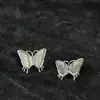 Brincos de Prata Tarraxas Suportes Vazios Materiais DIY para Cravação Acessórios de Tarraxas para Bordado Antigo Suportes Vazios para Orelhas