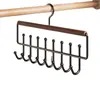 Perchero Multifuncional para Ropa Interior y Chalecos, Solución de Almacenamiento para Dormitorios, Gancho de Madera Maciza para el Hogar, Perchero de Ropa con Forma de Ola al por Mayor