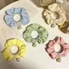 Ventas Directas de Fábrica Transfronterizas Sencillos Resortes para el Cabello de Niñas Scrunchies de Satén con Pedrería de Alta Calidad Resortes para el Cabello Cuerdas para el Cabello Resortes para el Cabello