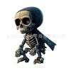 Novo Produto Transfronteiriço Crânio de Desenho Animado Acrílico Pingente de Carro Halloween Pingente de Árvore Halloween Decoração de Casa