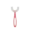Cepillo de Dientes Infantil en Forma de U para Bebé Manual de Silicona Suave de Grado Alimenticio Limpiador Bucal para Dientes Limpiador Bucal para Dientes
