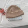 Qualidade Premium! Exportado para a Coreia, Chapéu de Lã 100% Puro Tricotado para Mulheres, Chapéu Quente de Lã de Ovelha Tricotado
