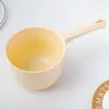 Cuchara de Agua para Cocina Doméstica, Cucharón de Agua Espesado con Mango Largo, Cuchara de Agua para Baño y Lavado de Cabello de Bebé, Pala de Plástico para Inodoro, Cucharón de Agua