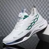 Zapatos Deportivos para Hombre de Talla Grande Transfronterizos, Zapatos Deportivos con Hebilla Giratoria, Nuevos Zapatos para Correr de Malla Transpirable, Zapatos Casuales para Jóvenes, Comercio Exterior