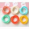 Anillo Geométrico Espiral Cortado Colorido Dulce Accesorios Acrílicos DIY Pendientes Pasador Material para Funda de Teléfono Móvil Venta al por Mayor