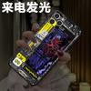 Funda para teléfono móvil Apple 13Pro Iphone14Plus Luz de llamada entrante 15Pro Desmontaje 11 Anime Nuevo modelo 16 Aplicable