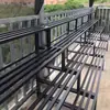 Soporte de flores de hierro forjado, estante de escalera de varias capas para balcón, soporte para plantas suculentas para patio exterior, estante de pie para macetas para sala de estar