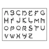 Pegatinas de Tatuaje de Letras para Gatitos para Hombres y Mujeres, Estilo Ins para Dedos, Impermeables, Lavables, Larga Duración, Tatuajes Realistas, Personalizables