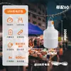 Iluminação Portátil ao Ar Livre Sem Fio de Economia de Energia LED Estilo Camping Luz Super Brilhante Lâmpada Recarregável por USB Lâmpada para Barraca de Feira Noturna