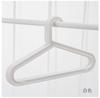 Tienda de Ropa Estilo Japonés Percha Ligera Sin Costuras Armario Plástico Hogar Multifuncional Antideslizante Cabestrillo Dormitorio Blanco Soporte para Ropa