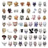 60 Animais Lanchinho Desenho Animado Personalizados Gatinho Adesivos Criativos DIY para Capas de Celular, Garrafas de Água e Decoração de Mala