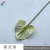 Filme de impressão 3D de palmeira tailandesa palma vermelha janela de hotel bela flor de simulação Chen salão de casamento arranjo de flores de estrada flor artificial