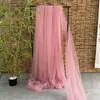 Arco de boda de malla blanca arreglo de propuesta de boda fondo estilo chino techo gasa blanca foto decoración exterior