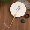 Kit de Pintura DIY con Texto, Adecuado para Puestos Callejeros y Mercados Nocturnos, Incluye Materiales para Abanico Redondo de Pintura a Tinta sobre Papel de Arroz, Hecho a Mano al por Mayor