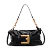 2026 Nueva Hebilla de Cinturón Estilo Transfronterizo, Bolso de Hombro Plegable para Mujer, Bolso de Hombro Plegable, Bolso de Hombro de Motociclista de Moda, Bolso Cruzado Genial