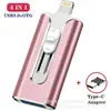 Adecuado para Teléfono Móvil Apple Android y Computadora Unidad Flash USB de Tres Usos Unidad Flash USB Creativa de Alta Velocidad Contenedor de Expansión para iPad Mini Otg