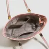 Bolso de Hombro Tote Estampado para Mujer GDCK Albaricoque PU Gran Capacidad Bolso de Mano para el Trabajo