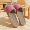 Pantuflas de Lino para Casa Suela Gruesa Paja Pantuflas para Hombre y Mujer para Casa Interior Antideslizantes Sin Mal Olor Pies Verano Venta al Mayoreo