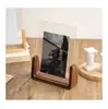 Marco de fotos de madera maciza acrílica adorno de escritorio transfronterizo artesanía regalo creativo pantalla marco de fotos en forma de U de 78 pulgadas personalización
