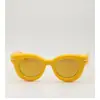 Gafas de Sol Inflables Rosas Lindas para Mujer Estilo Europeo y Americano de Moda Mismo Estilo que Yang Mi Gafas Decorativas Redondas Personalizadas